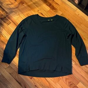 Xersion Relaxed Fit Top Size XL Dark Green